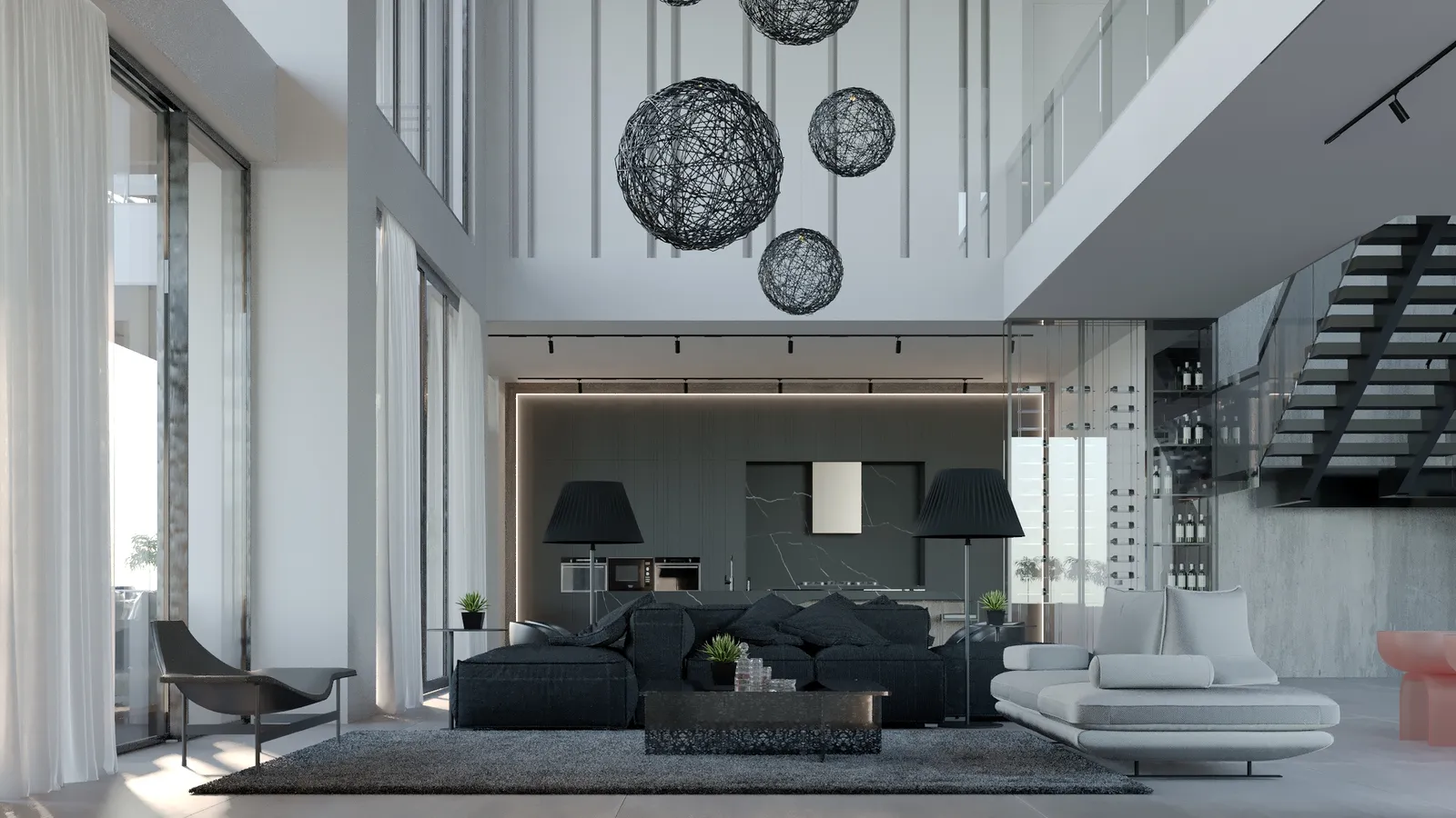 Joelene living rendering in Modern Flare