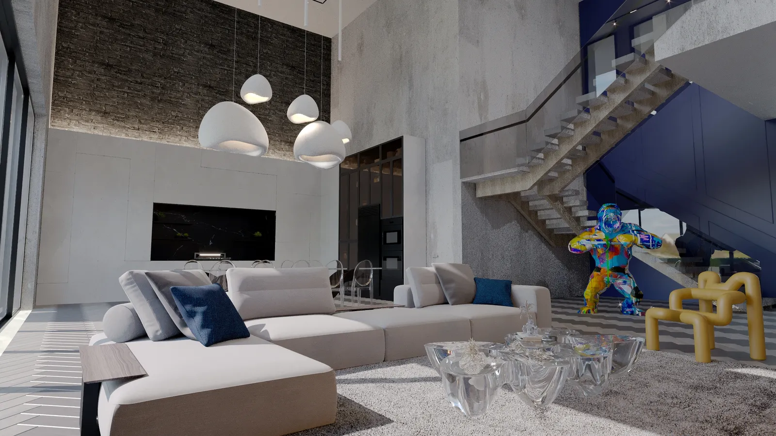 Paragon living rendering in Modern Flare